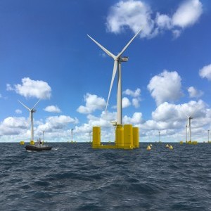 The Groix & Belle-Île floating wind turbine project