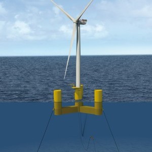 The Groix & Belle-Île floating wind turbine project